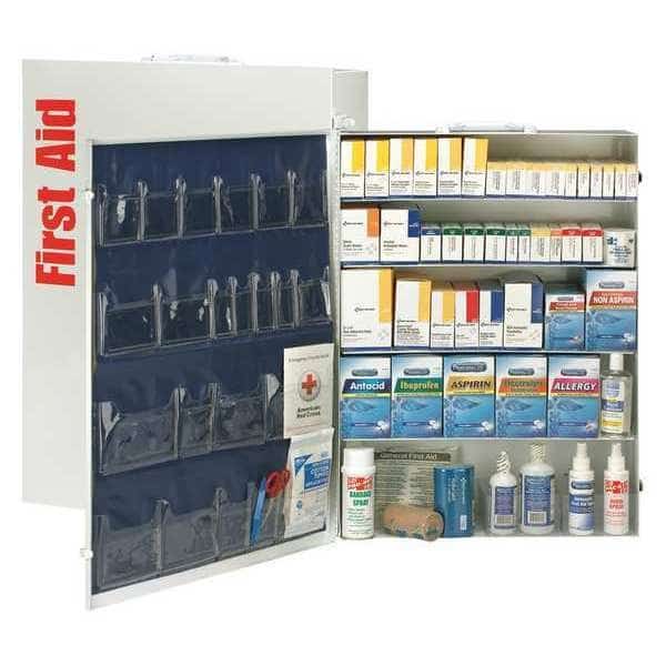 First Aid Kit, Metal 2,134 Components, 200 People Served