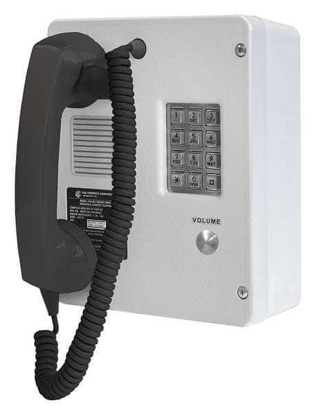 Telephone,Handset,VoIP,Gray, Mfr#: 246-710, HUBBELL GAI-TRONICS