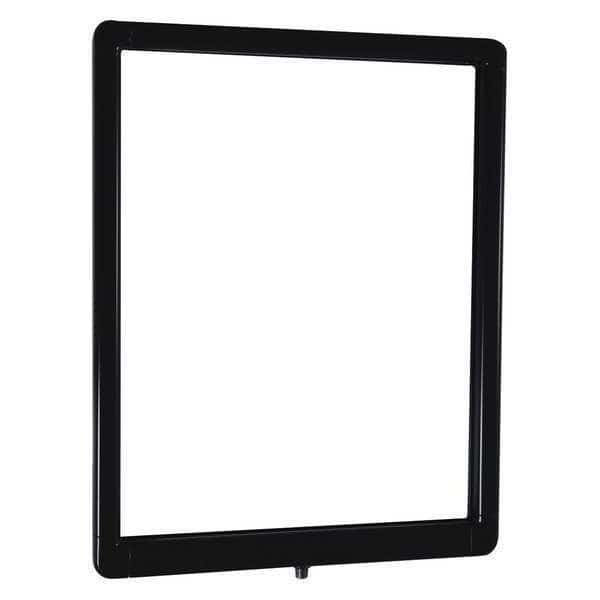 Sign Frame,Black,14 in. H,11 in. L, Mfr#: FR1114DSSBSB, VISIONTRON