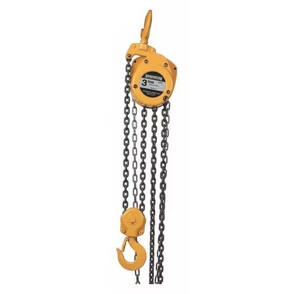 Manual Chain Hoist, 6000 lb., Lift 15 ft.