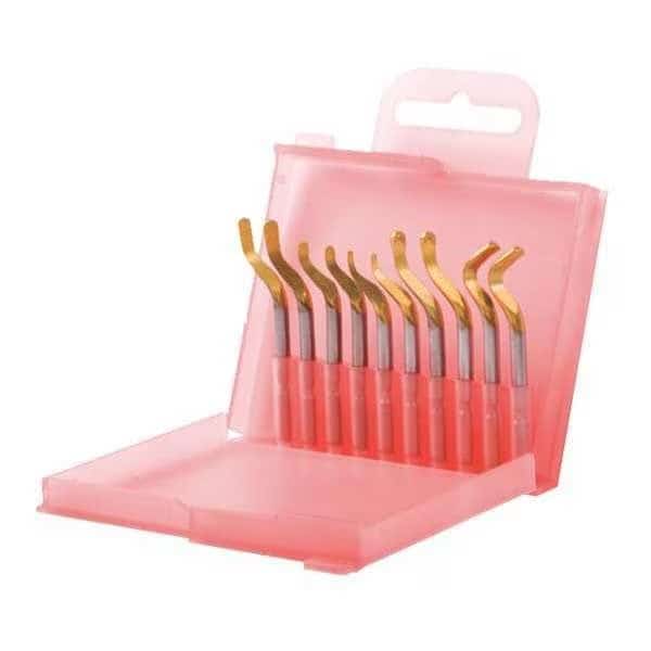 Hand Deburring Blade Tool Set, 10 pc