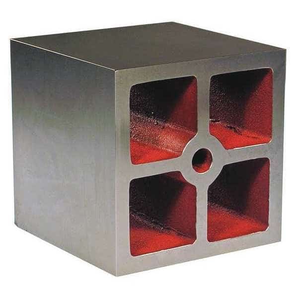 Box Parallel, 8in.H, 8in.L, 8in.W, Milled