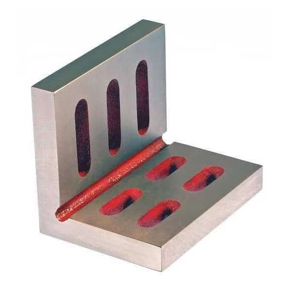 Angle Plate, 3 in. D, 3-1/2 in. H, Machined