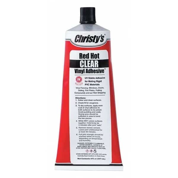 Vinyl/PVC Adhesive Tube, Clear