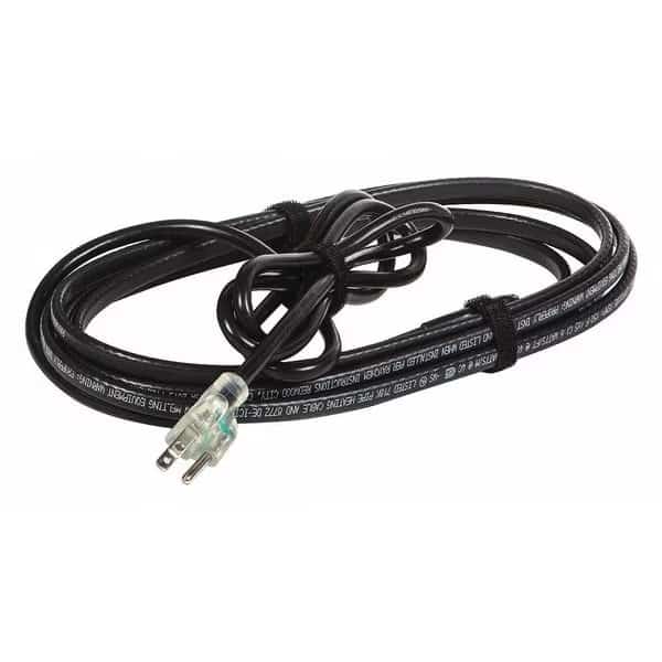 Electric Heating Cable, 120VAC, 24 ft Length