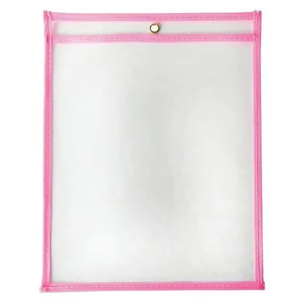 Shop Ticket Holder, Pink, 12 in. W, PK15, EnjoyTool Select, Mfr#: 45TU83