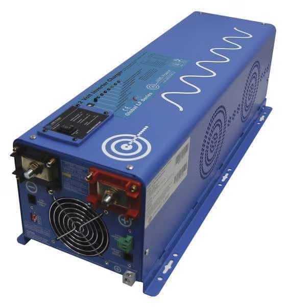 Power Inverter, Pure Sine, 12,000 W Peak, 4,000 W Continuous, 0 Outlets