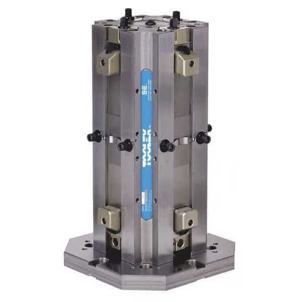 Vise, 8 Station, 17-29/32 in. H, Precision