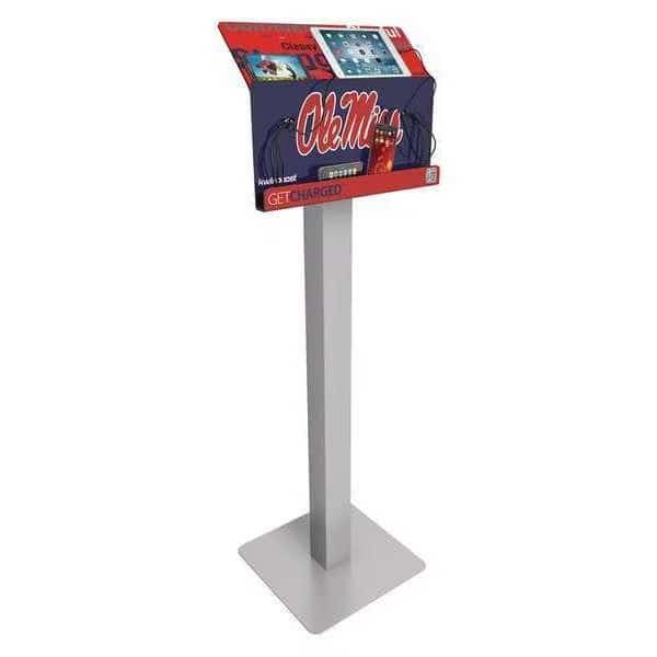 Cell Phone Chgng Station, 54in.H x 18in.W