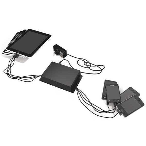 Cell Phone Chgng Station, 6-1/2 in. W