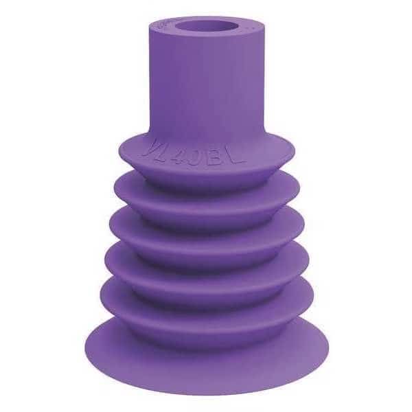 Suction Cup, Purple, 40mm Dia., 53mm H, PK5