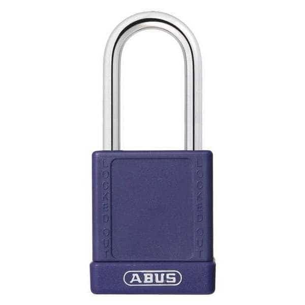 Lockout Padlock,KD,Purple,1-3/4"H,PK6, Mfr#: 19637, ABUS