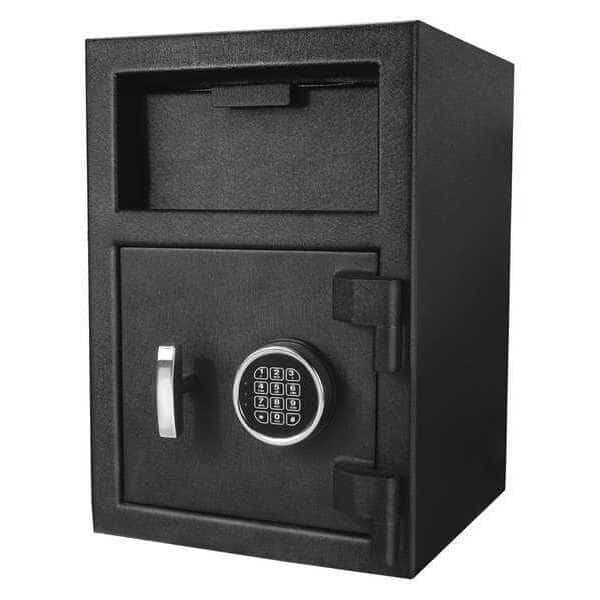 Depository Safe with (3) Locking Bolts 79.6 lb, 1.03 cu ft, Steel