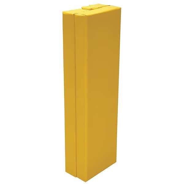 Column Protector, Yllw, 36inH, 14inW, I-Beam