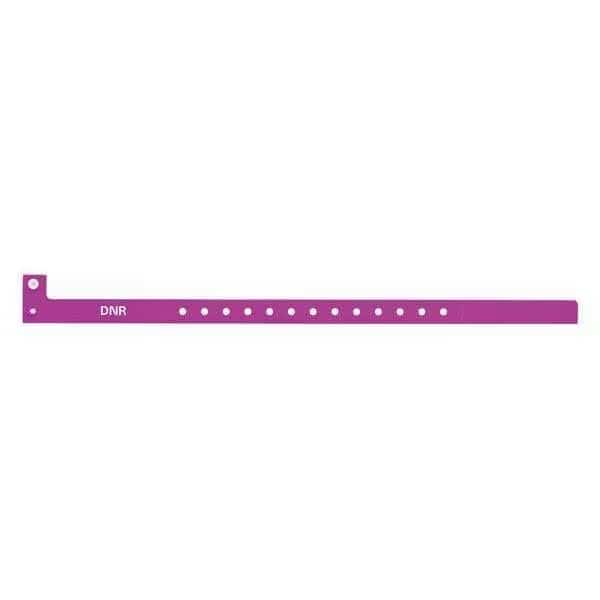 ID Wristband, 12-7/8 in. L, DNR, PK500