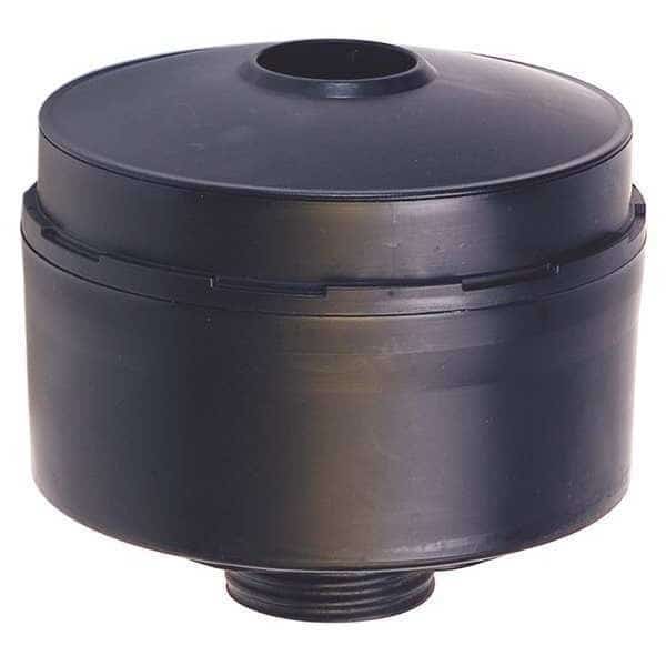 Gas Mask Canister, Black, Threaded, Mfr. Model No. 10051286, 10051287, 10051288