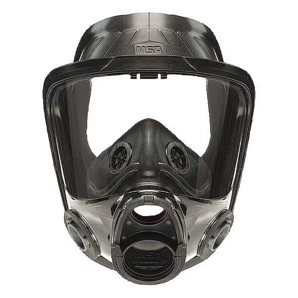 Full Face Respirator,M,Black, Mfr#: 10083793, MSA