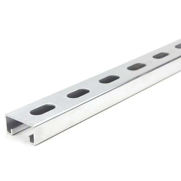 Strut Chan, 1 ft. 6 in.L, Aluminum, 14 ga., EnjoyTool select, Mfr# FS-500SS AL 18.00