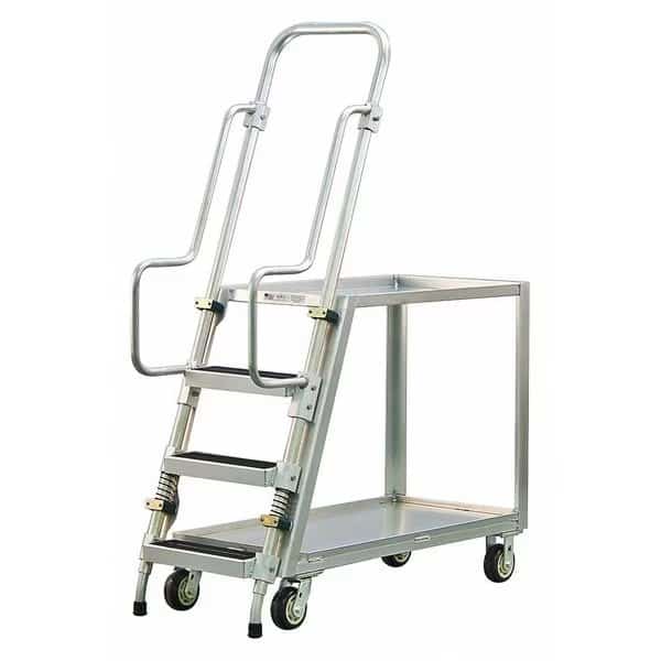 Ladder Cart,2 Shelves,800 lb. Ld Cap., Mfr#: 50060, EnjoyTool select