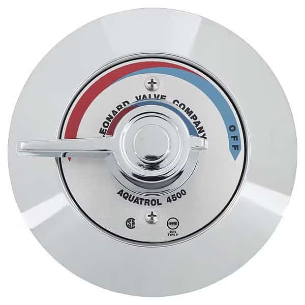 Shower Valve, 1/2 in Outlet, 1/2 in Inlet