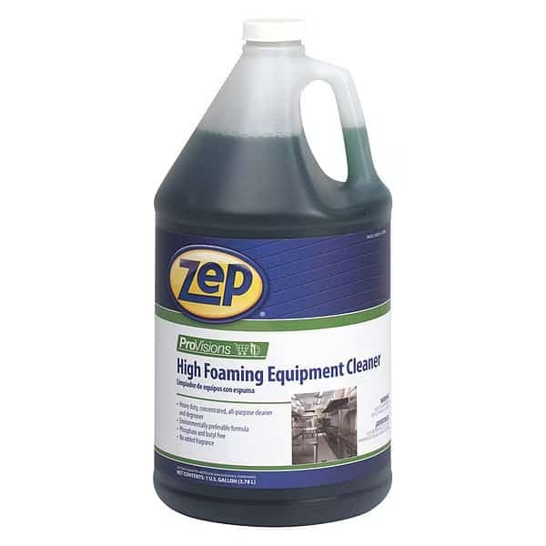Liquid 1 gal. High Foaming Equipment Cleaner and Degreaser, Jug 4 PK, ZEP, Mfr# 269324