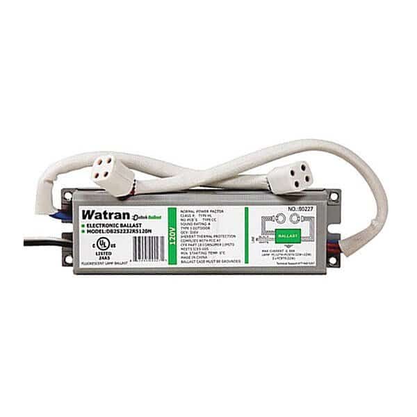 Electronic Ballast, Input Watts 32, 6" L