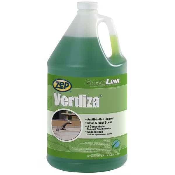 Bathroom Cleaner,1 gal,Jug,Green,PK4, Mfr#: 125423, ZEP
