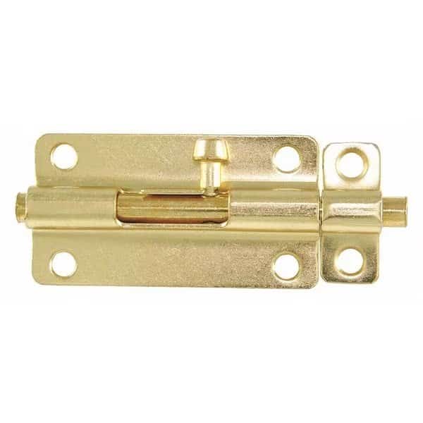 Barrel Bolt,Plated Zinc,2-1/2" L, Mfr#: 19-1144, EnjoyTool select