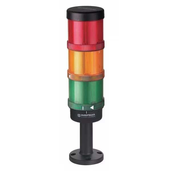Tower Light Assembly, 24VAC/DC, 80mA, 70mm