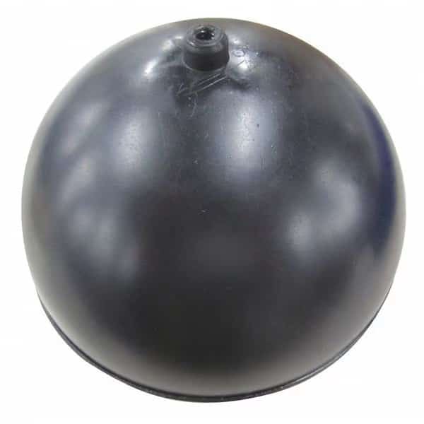 Float Ball, 1/4"-20 Thread Sz, 5" dia., 5"L