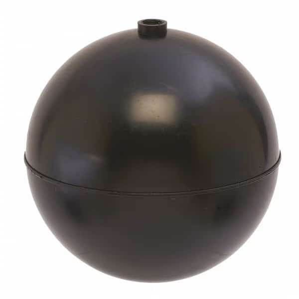 Float Ball, 1/4"-20 Thread Sz, 8" dia., 8"L