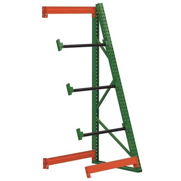 Cable Reel Rack, 96" H, 24" W, 24" D