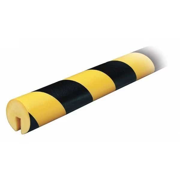 Edge Guard, Rounded, Black/Yellow