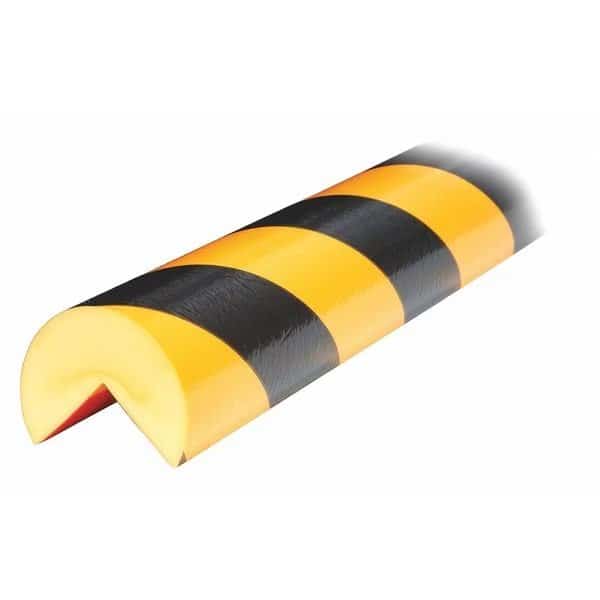 Surface Guard, Rounded, Reflective Bk/Yl