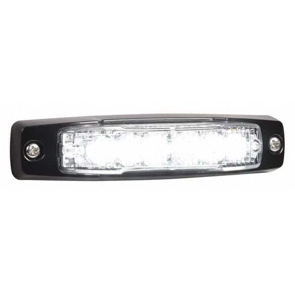 Warning Light,LED,White,PC,0.7A, Mfr#: MPSC-W, FEDERAL SIGNAL
