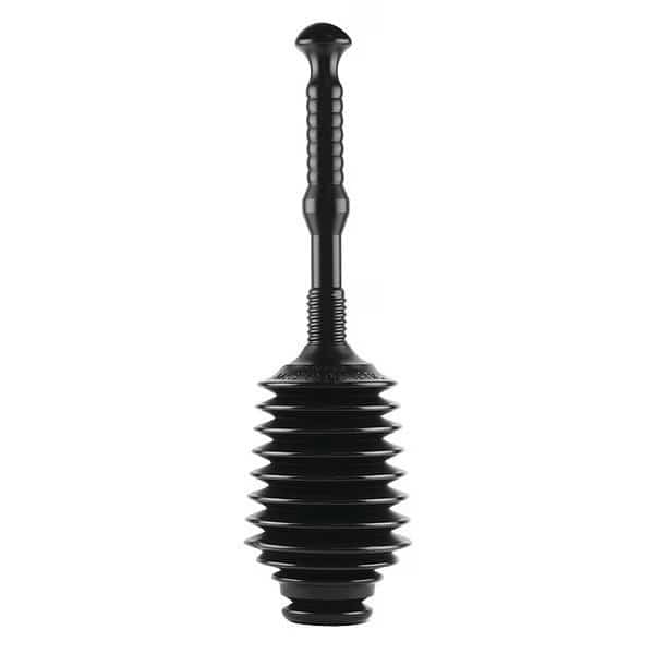 Heavy Duty Plunger, Rubber, 4" Cup dia.