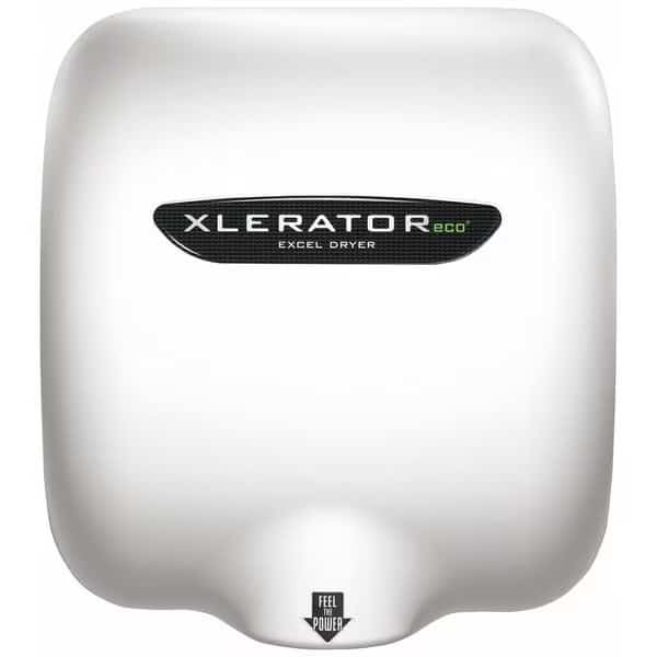 Automatic Hand Dryer, 10 sec Dry, 68 to 77, 110 to 120V AC, White, Epoxy Enamel