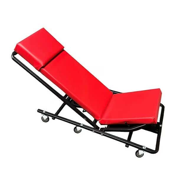 Creeper, Heavy-Duty, Dual Adjustable, 17 in x 4 1/2 in, 660 lb Max Load Capacity