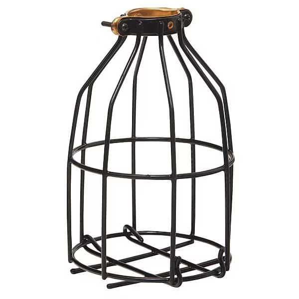 Wire Guard,Steel,Blk,Use w/String Lights, Mfr#: 111414, HANG-A-LIGHT