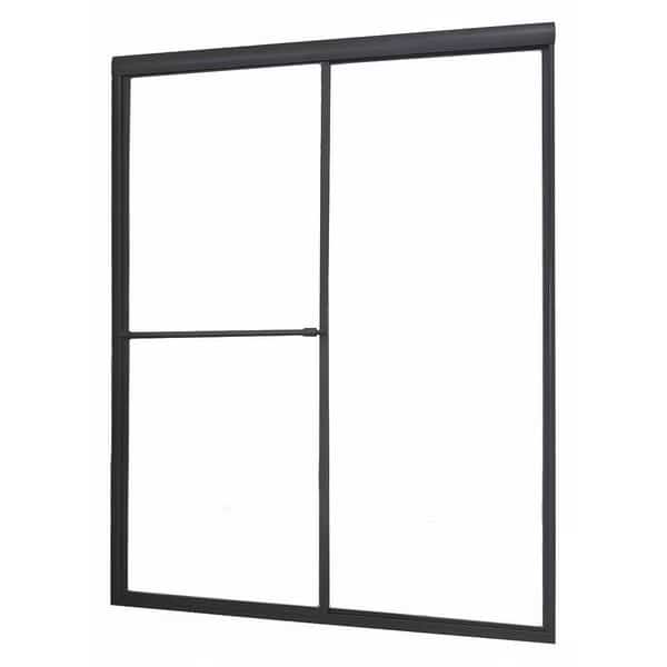 Shower Door, Al, Dark Brown, 60" x 70" Sz