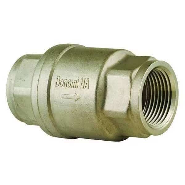 1-1/2" NPT Stainless Steel Spring Check Valve