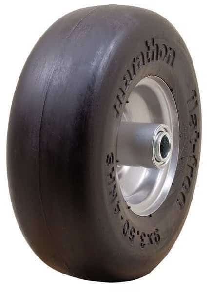 Polyurethane Flat Free Wheel, 300 lb, Gray