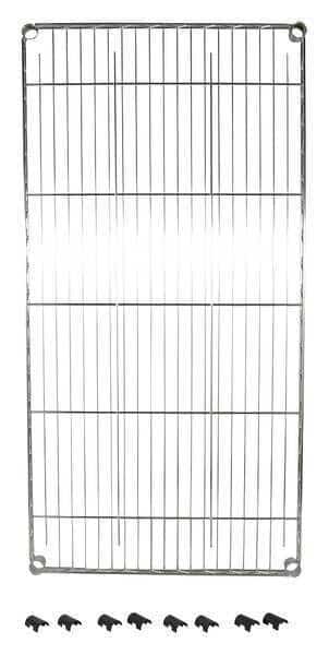 Shelving, Chrome, 24x36, Mfr#: MHL2436CG, EnjoyTool select
