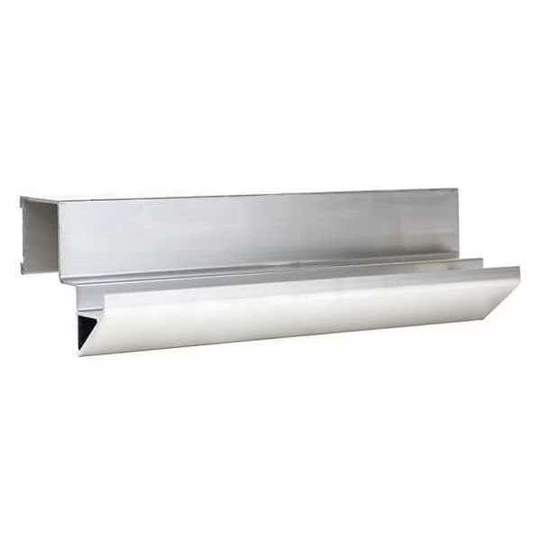 Span Track Hanger 2-3/4"D x 15"W, Aluminum, Gray