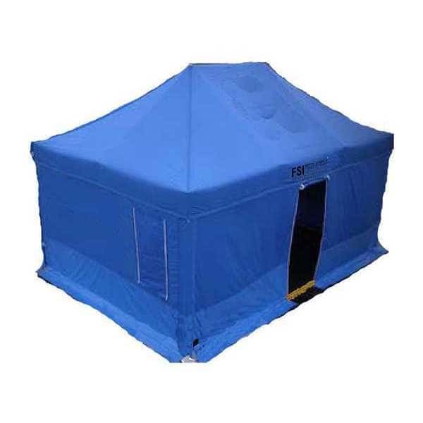 Pop Up Shelter, Aluminum/Nylon, 80 in. L
