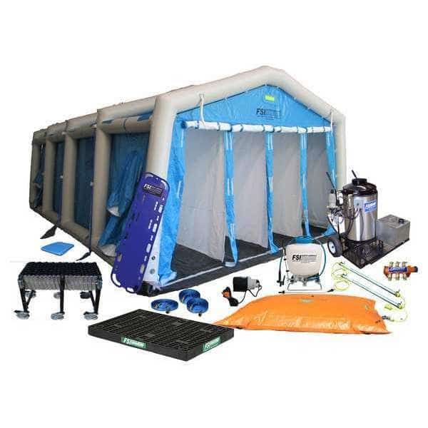 Decontamination Shower,2700 lb.,96 in. L, Mfr#: DAT4070S-SYS-NL, FSI