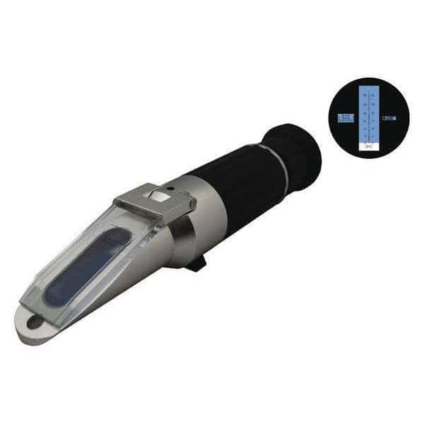 Refractometer, 7-1/2inL, +/- -0.2 Perc Acc