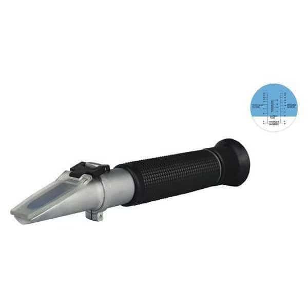 Analog Refractometer, Hand Held, 1in.H