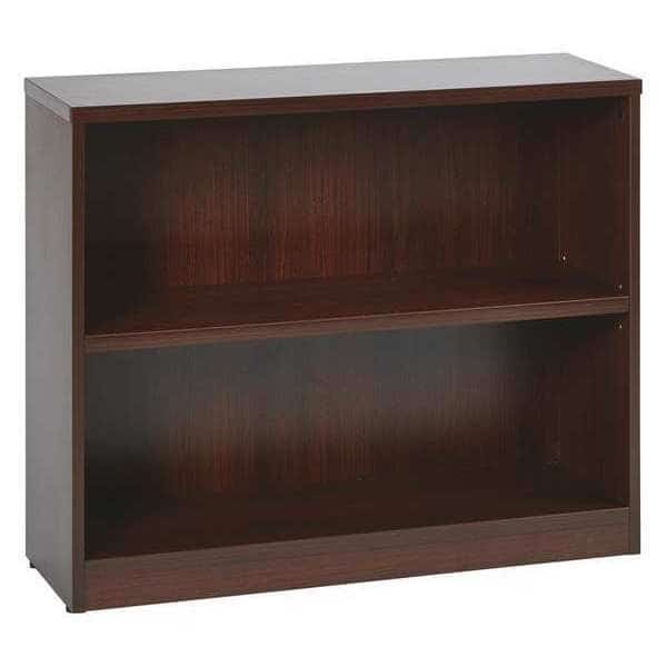 Bookcase,36" Wx12" Dx30" H,Mahogany, Mfr#: LBC361230-MAH, OFFICE STAR