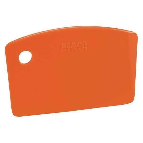 Mini Bench Scraper,Polypropylene,Orange, Mfr#: 69597, REMCO